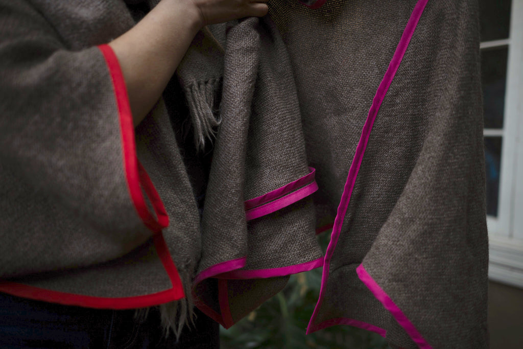 Sobretodo Alpaca taupé