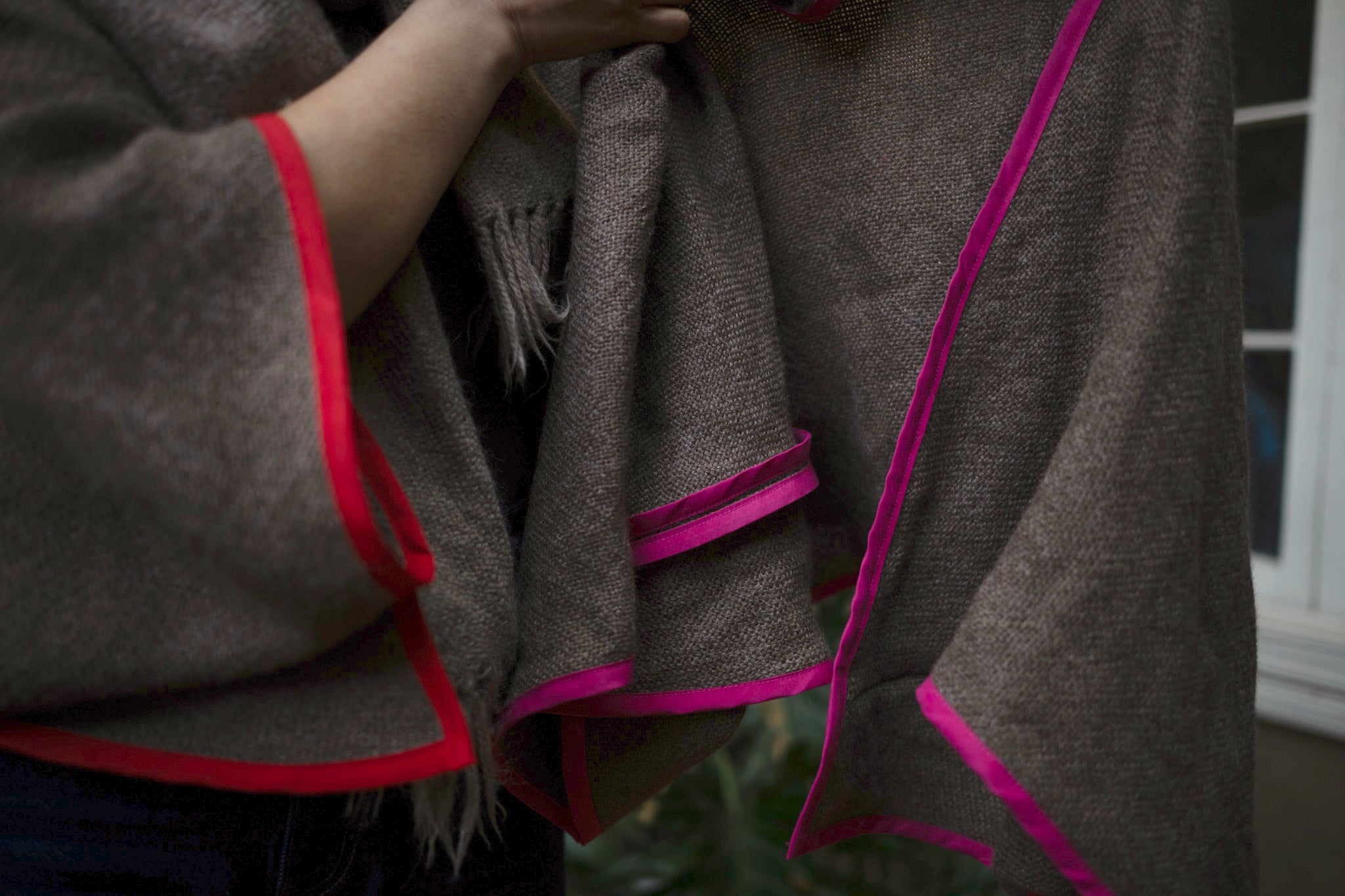 Sobretodo Alpaca taupé