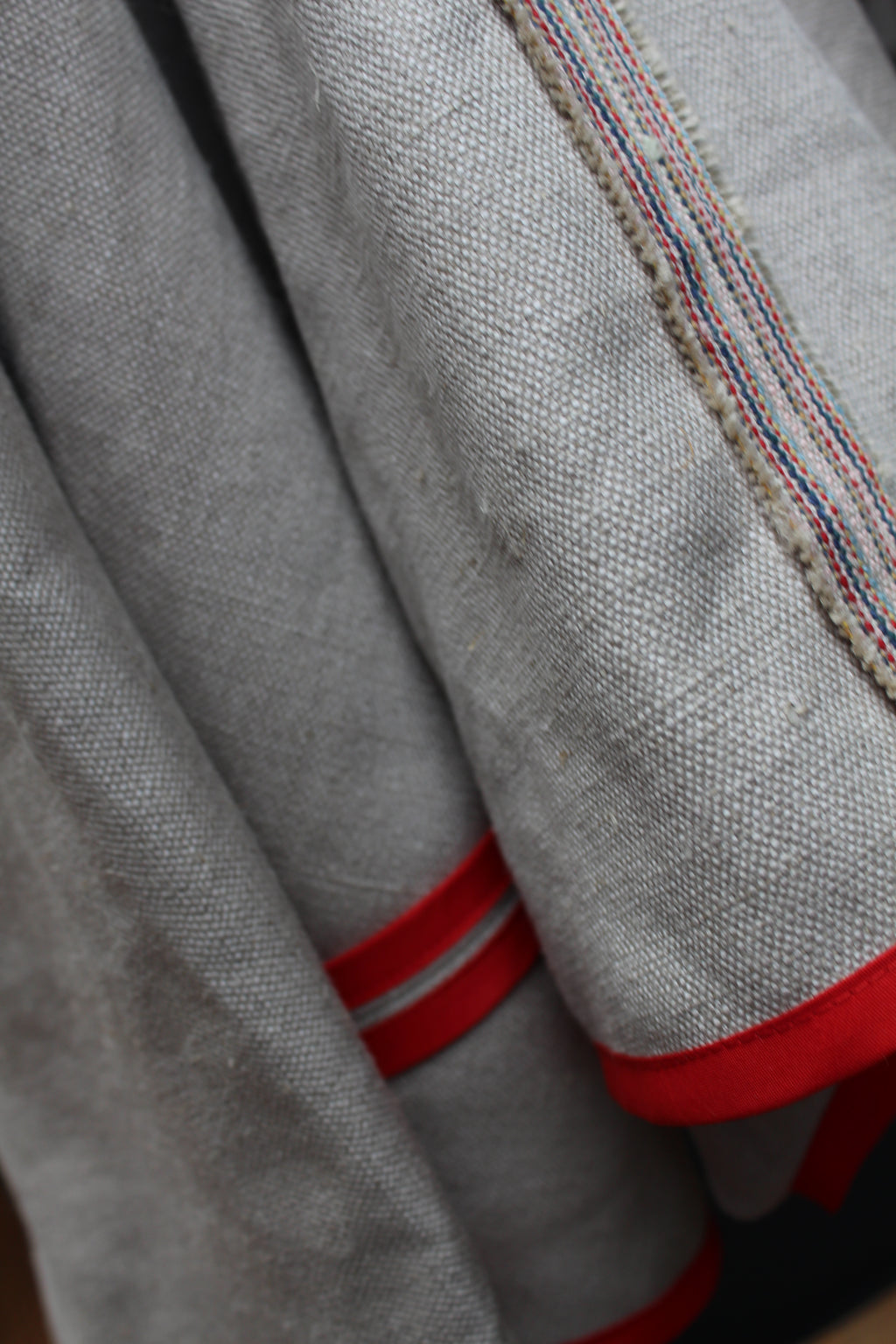 Sobretodo lino beige