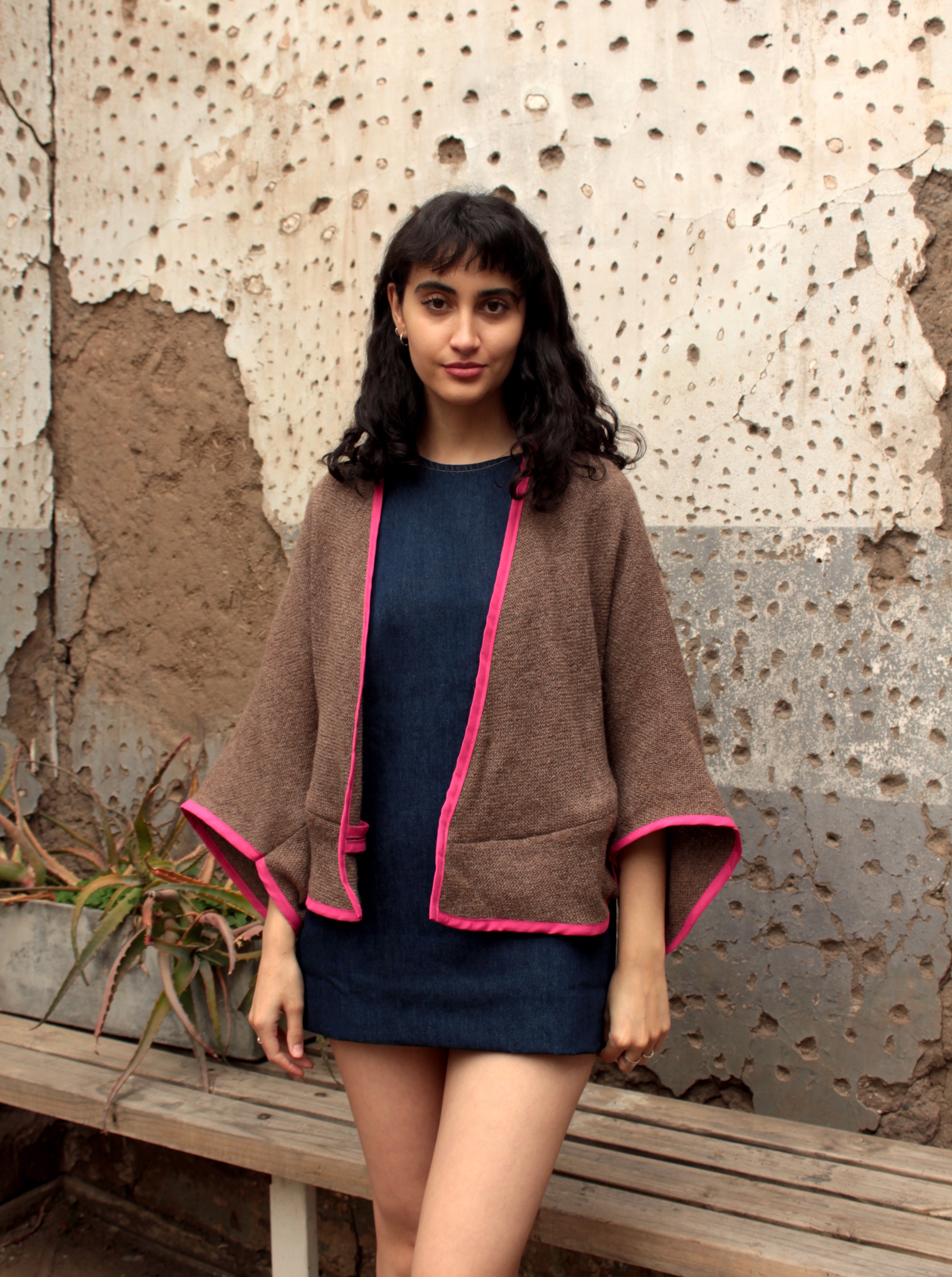 Sobretodo Alpaca taupé