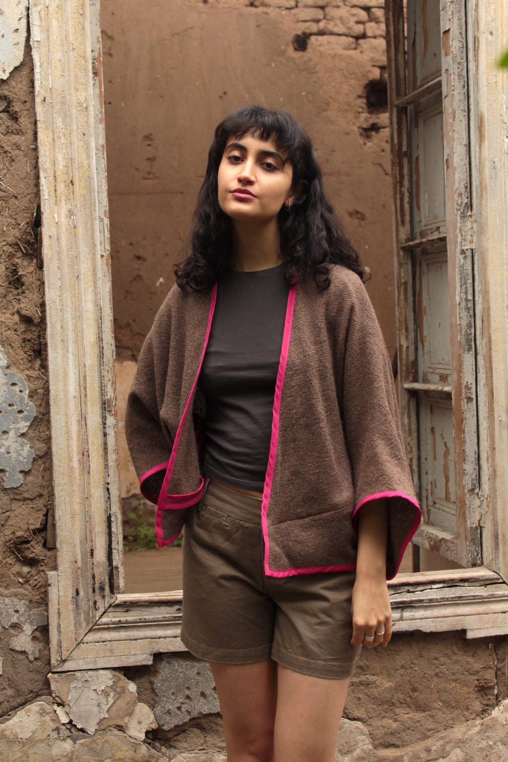 Sobretodo Alpaca taupé