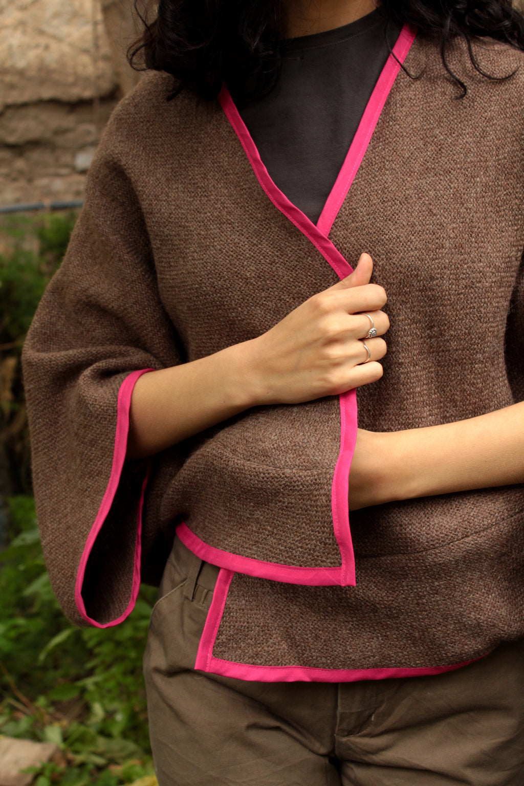 Sobretodo Alpaca taupé