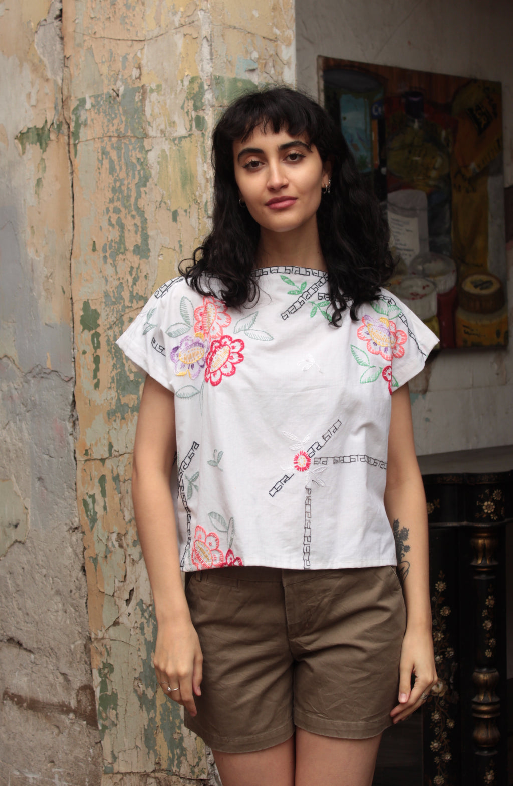 Tesoro: Mantel floreado