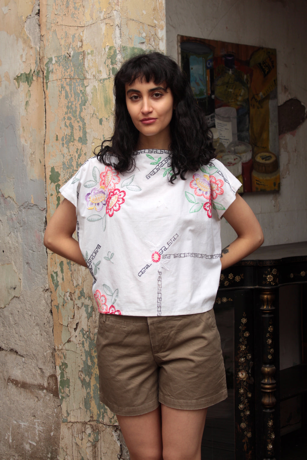 Tesoro: Mantel floreado