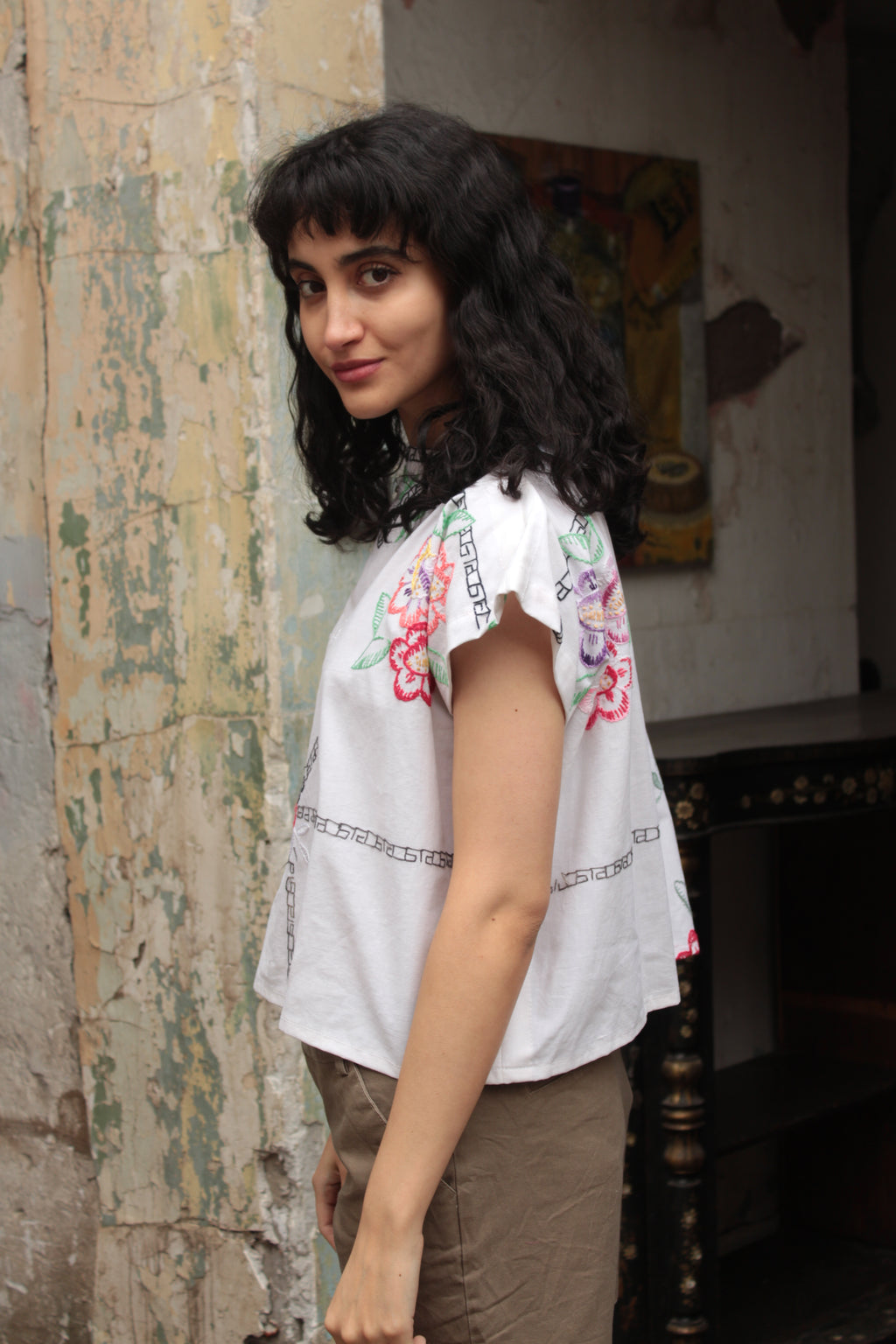 Tesoro: Mantel floreado