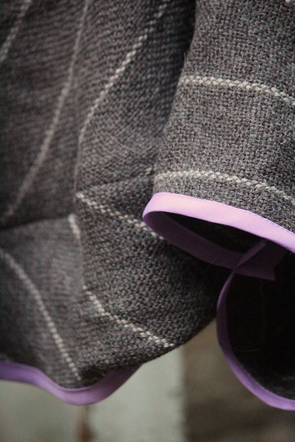 Sobretodo Alpaca gris