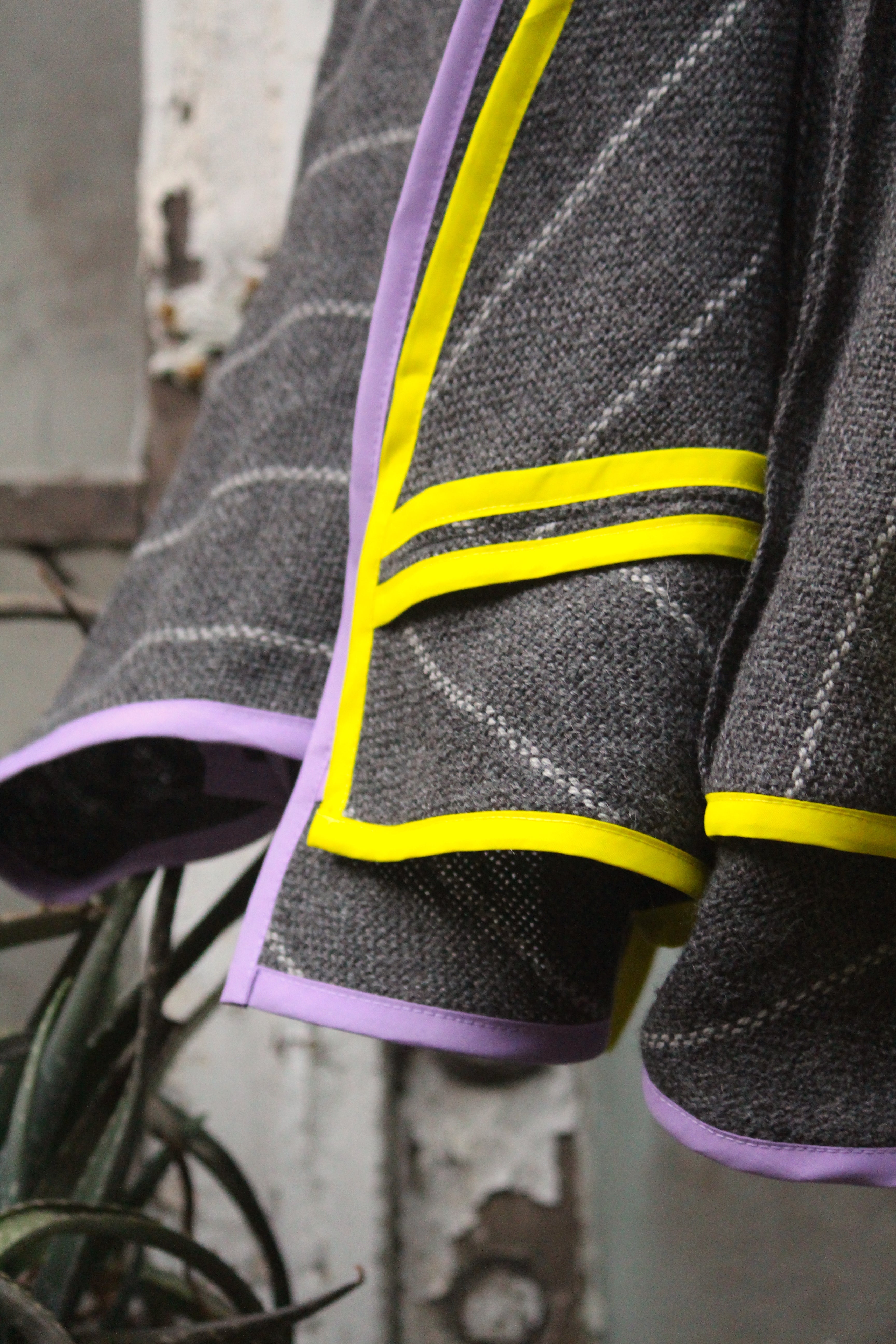 Sobretodo Alpaca gris