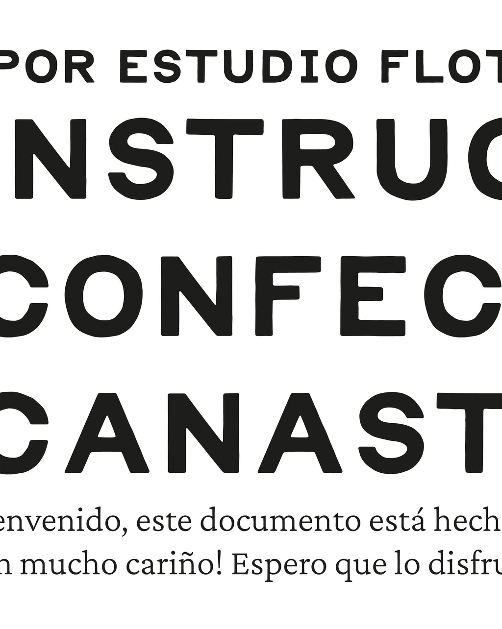 Instructivo canasto